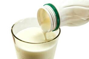 mostra de menú de dieta para beber